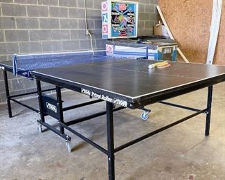 Stiga Ping Pong Table - black (folds and rolls)