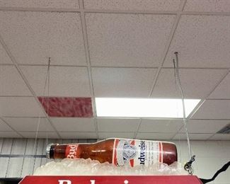 Budweiser Pool Table light