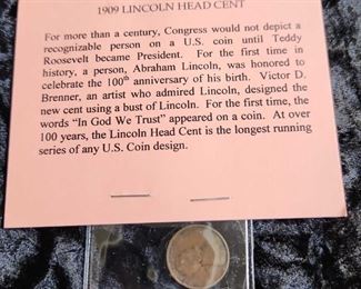 1909 Lincoln Head Cent