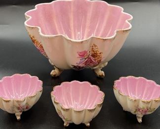 Antique Victorian Scalloped Bowls
