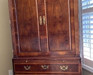 Aston Court by Henredon Mahogany Armoire