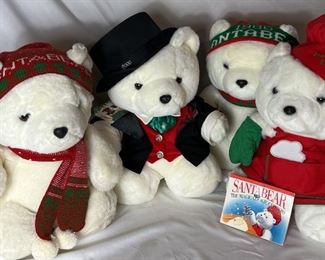 Collection of Santa Bears