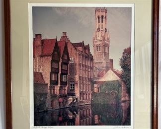 Daybreak in Brugge Belgium