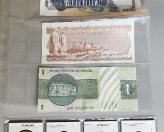 Foreign Coins and Paper Currency
