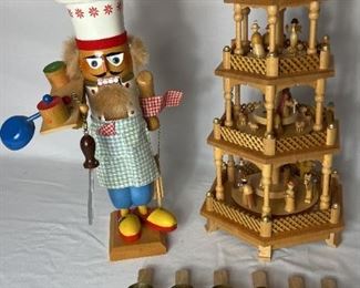 German Pyramid Nativity Scene