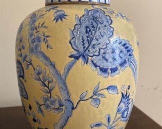 Kinder Harris Decorative Lidded Jar 12 Tall