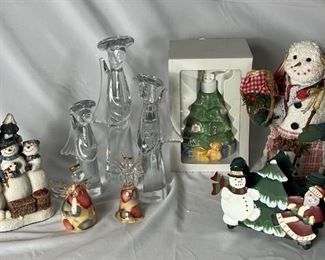 Lead Crystal Other Fine Christmas Decor