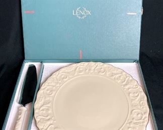 Lenox Georgian Cake Plate and Server