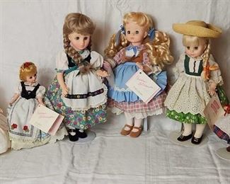 Set of 6 Story Book Dolls