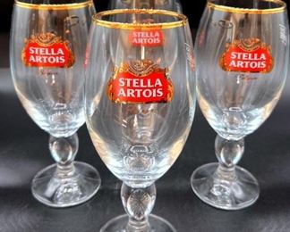 Stella Artois Chalice Beer Glasses