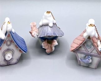 Trio of Holiday Lladro