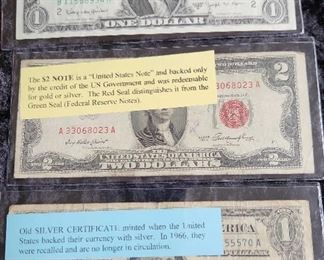 Various Paper Currency