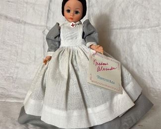 Vintage Madame Alexander Portrettes Clara Barton 10 Doll