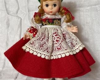 Vintage Madame Alexander Switzerland 10 Doll