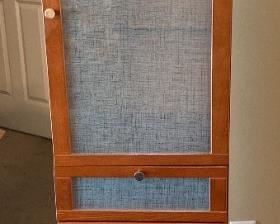 Wood Linen Cabinet