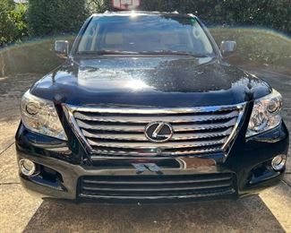 2011 Lexus LX570 with less than 100,000 miles on it. Excellent condition