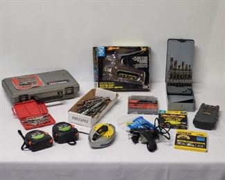 DRILL BITS BONANZA Craftsman Rotary Tool Set, Staple Gun  Staples, Glue Gun  Glue
