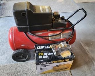 4HP Craftsman Air Compressor Central Pneumatic Portable Air Tank