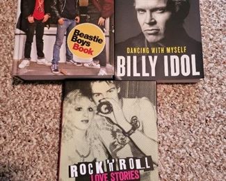 Beastie Boys, Billy Idol Hard Cover Books