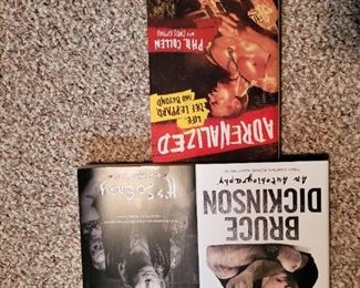 Duff McKagan, Bruce Dickinson, Signed Phil Collen Biographies