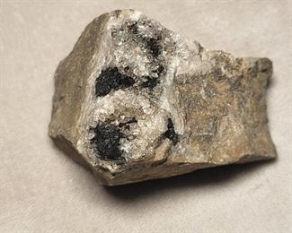 Embedded Herkimer Diamonds In Rock, 1.5oz Total Weight