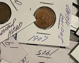 Indian Head Pennies