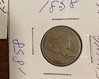 1858 Flying Eagle Cent Piece(s)
