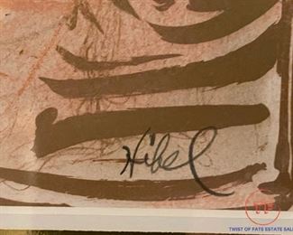 EDNA HIBEL Framed Artist Proof