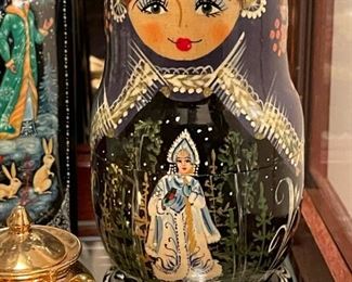 Signed Russian Nesting Dolls