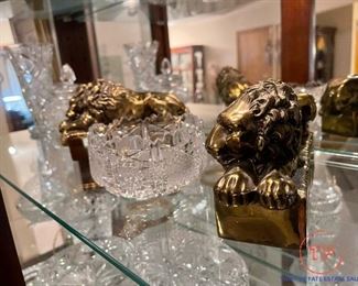 Vintage Antonio Canova 1757-1822 Lion Bookends