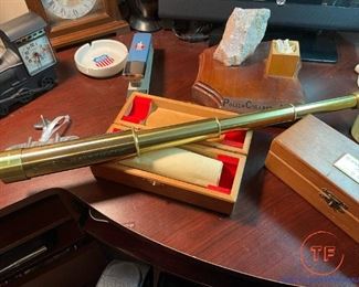 Halley's Comet Limited Edition Telescope with COA and Case