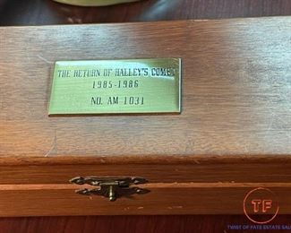 Halley's Comet Limited Edition Telescope with COA and Case