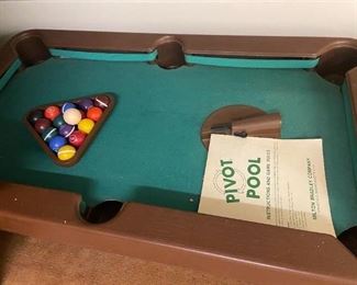 Vintage, Child Sized, Pocket-Pool Game