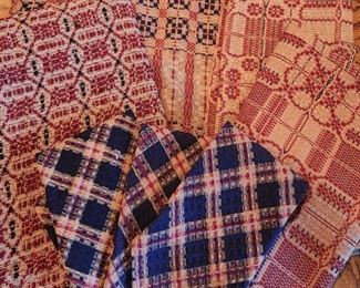 Primitive style textiles