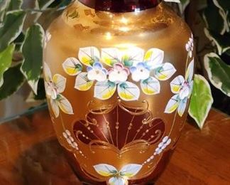 Czech Glass Vase
