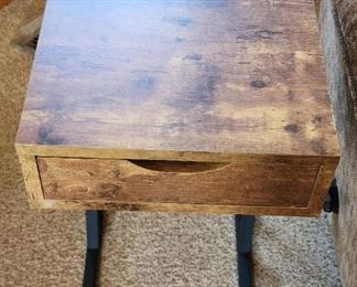 Industrial Style Side Table
