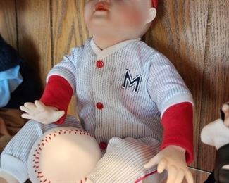 Milwaukee Brewer Baby Doll