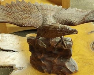 Wooden carved Eagle