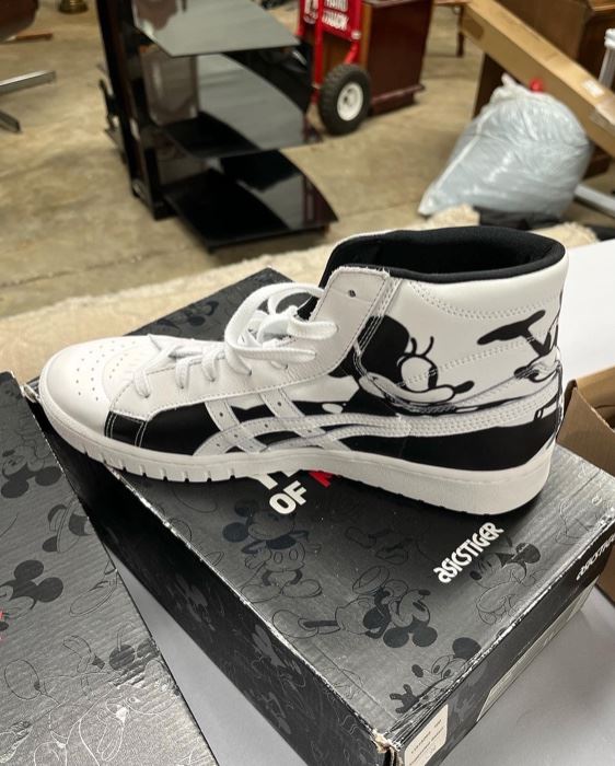asics mickey mouse shoes