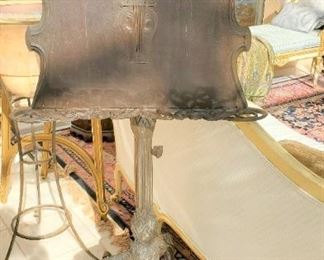 Antique music stand