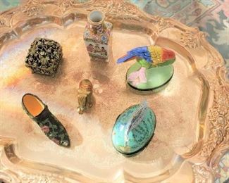 Selection of trinket boxes