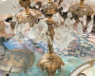 Decorative candlelabras