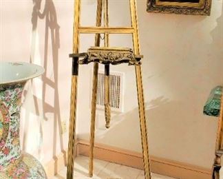 Fabulous gilt wood easel