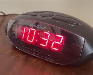 Sylvania Alarm Clock (removed by homeowner)