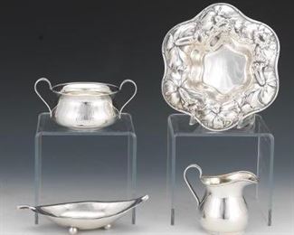 4 Sterling Silver Table Items