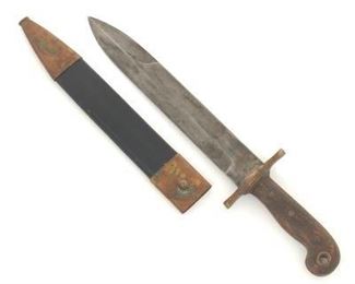 American Large Bowie Knife by Ames Manufacturing Company