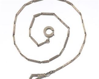 Art Deco Gold Watch Chain 