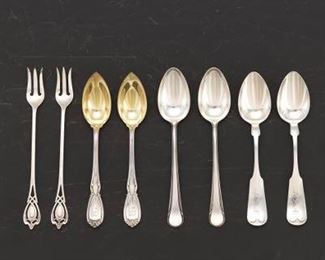 Assorted Sterling Flatware