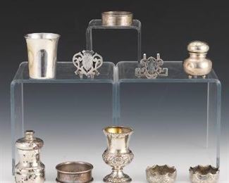 Assorted Sterling Table Items
