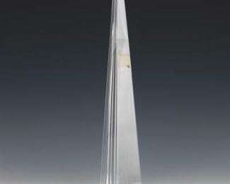 Baccarat Crystal Glass Obelisc 